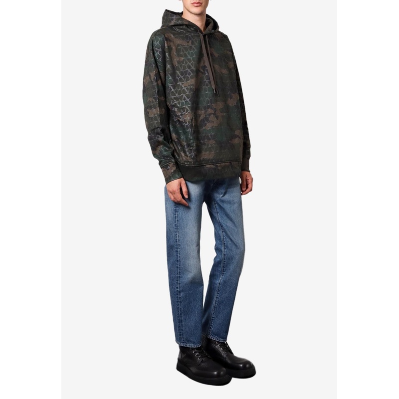 Toile Iconographe Camo Hooded Sweatshirt