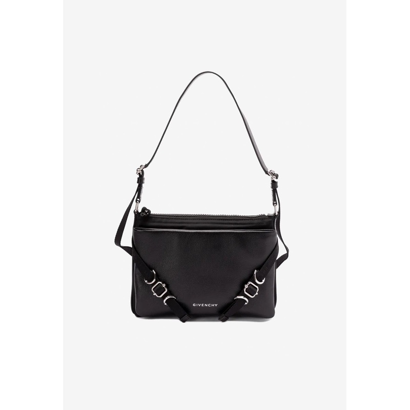 Voyou Grained Leather Messenger Bag