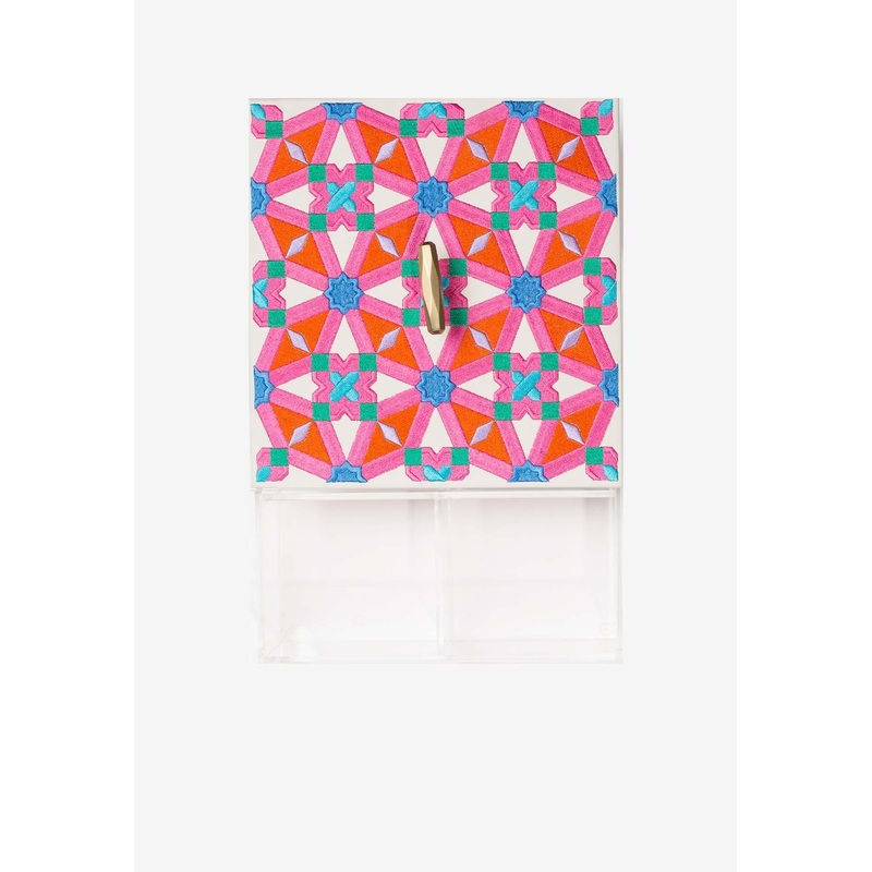 Acrylic Box with Oriental Design