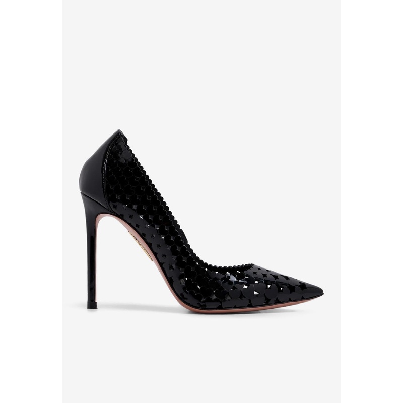 Amourose 105 Openwork Leather Pumps