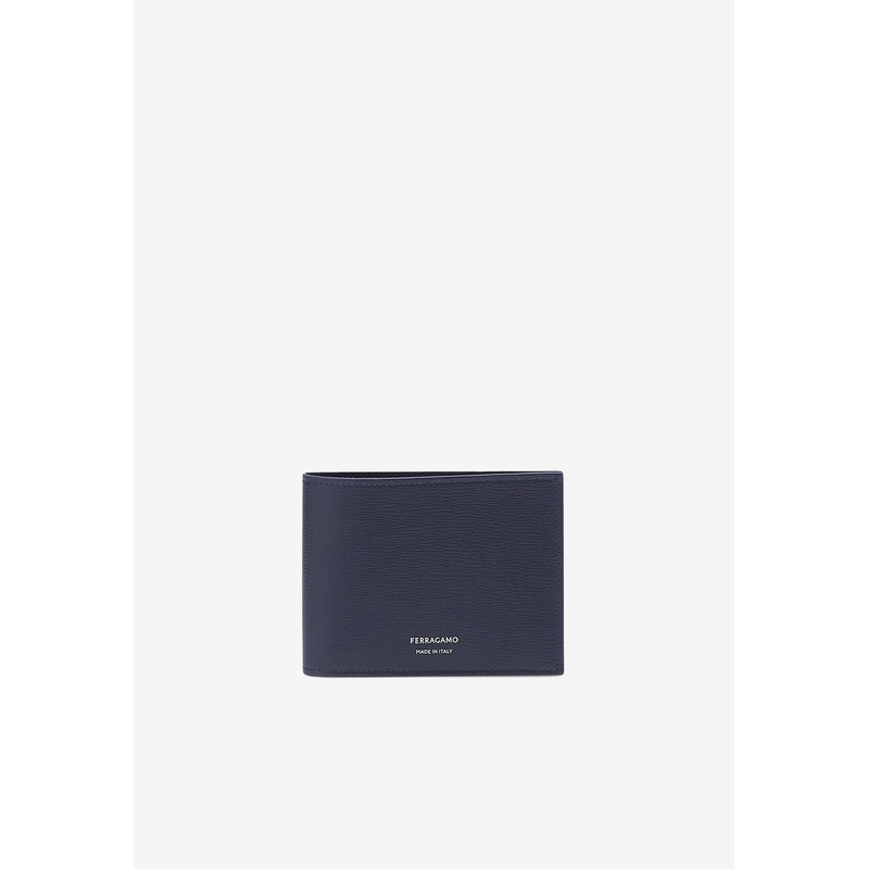 Classic Logo Bi-Fold Leather Wallet