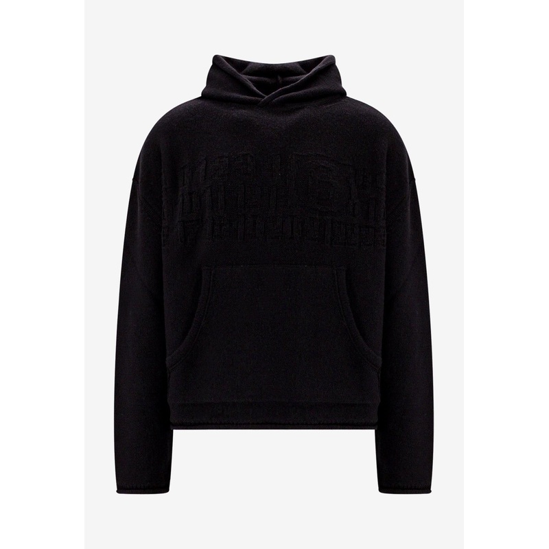Embroidered Logo Hooded Sweatshirt