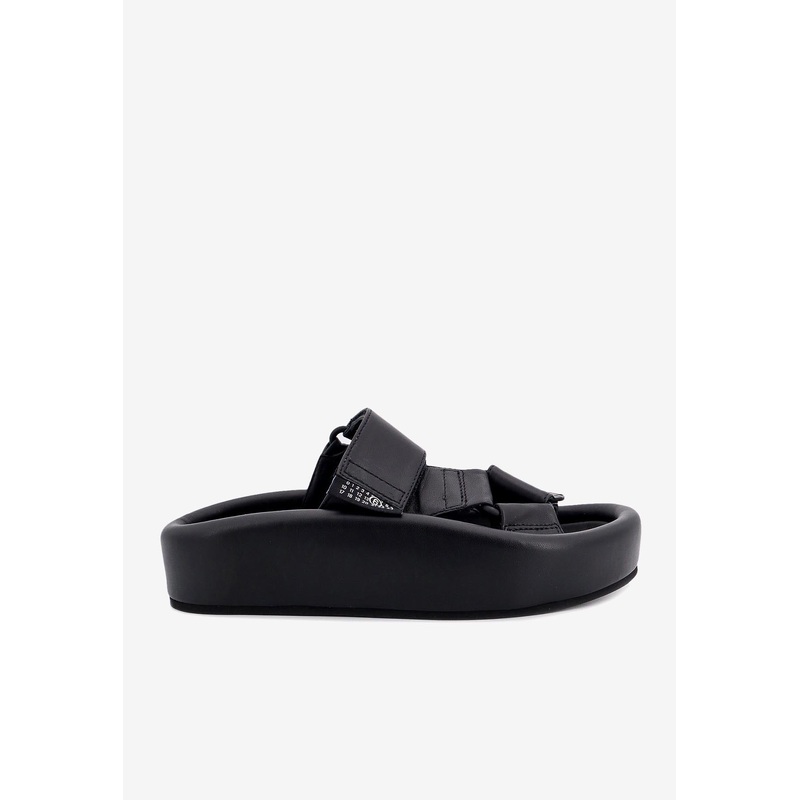 Flatform Leather Sandals