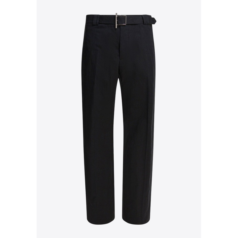 Hose Mit T-bar Straight-Leg Pants