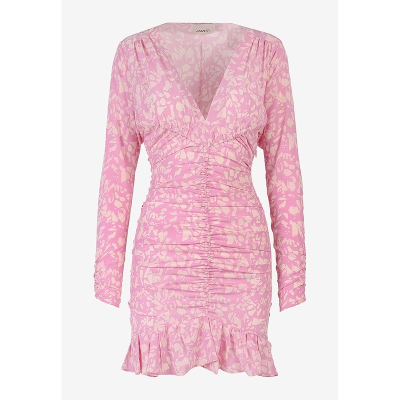 Lara V-neck Floral Mini Dress