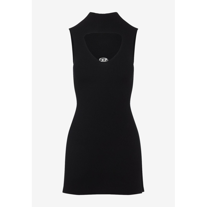 M-oloni Ribbed Knit Mini Dress