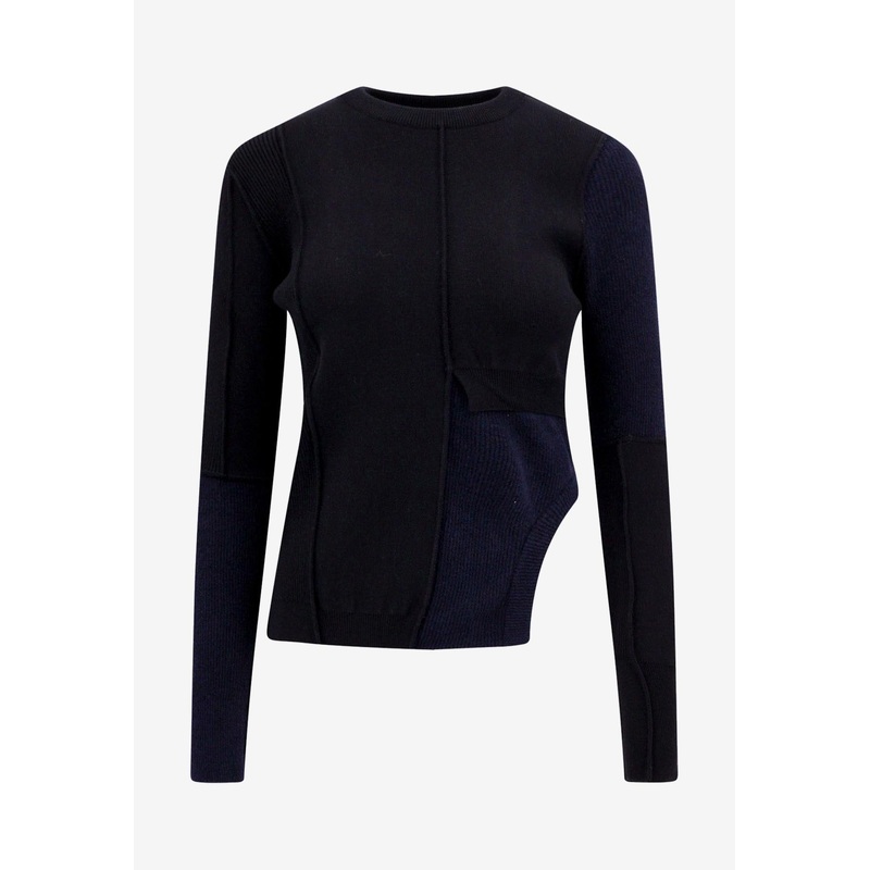 Ribbed Crewneck Sweater