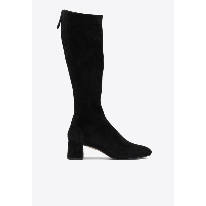 Saint Honore 50 Suede Knee-High Boots