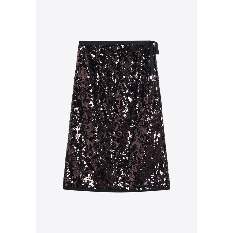 Sequin Embellished Skirt