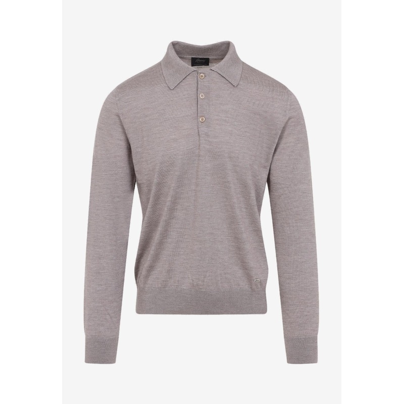 Cashmere Polo Sweater