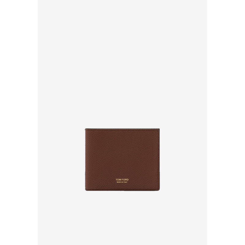 Classic Grain Leather Bi-Fold Wallet