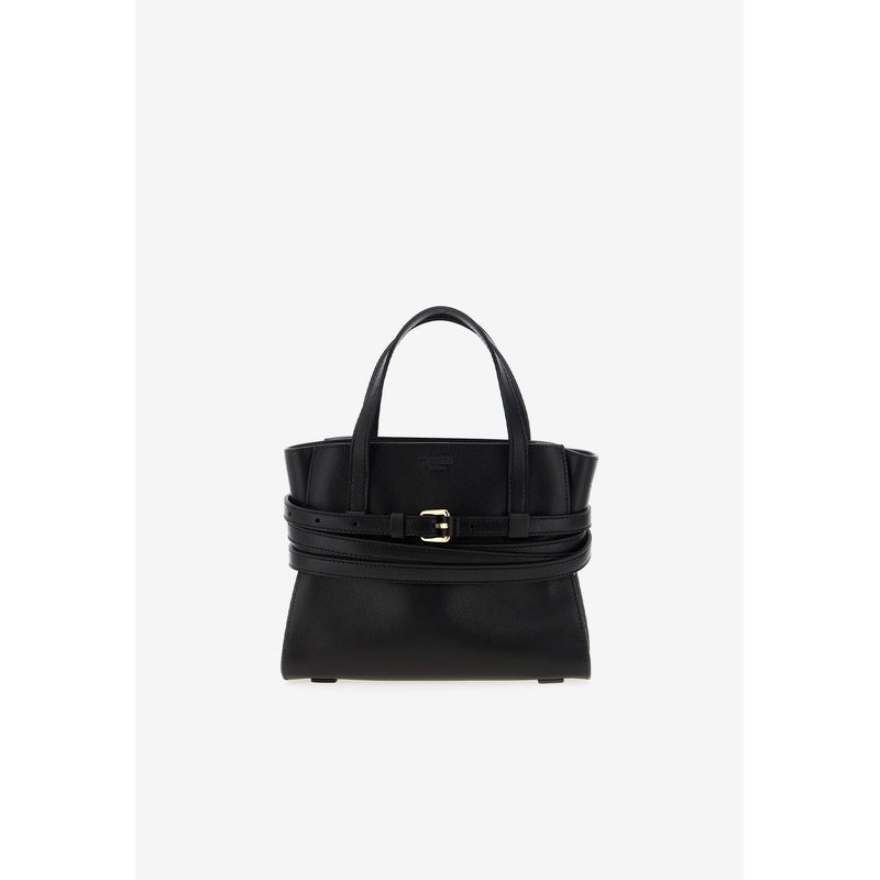 Small Tie Me Top Handle Bag