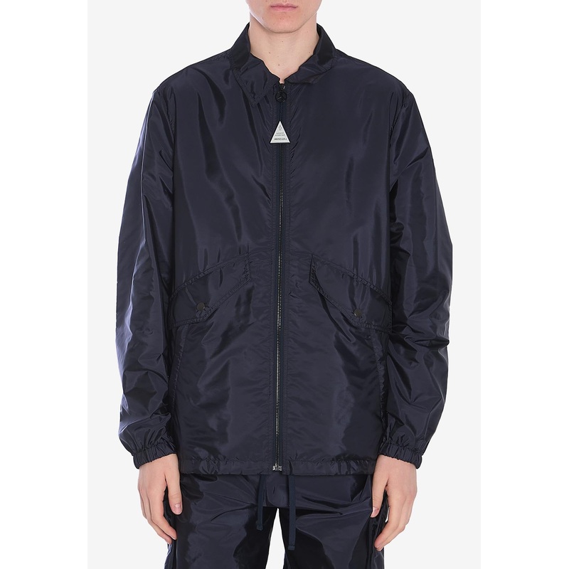 Sopdu Graphic Print Zip-Up Jacket