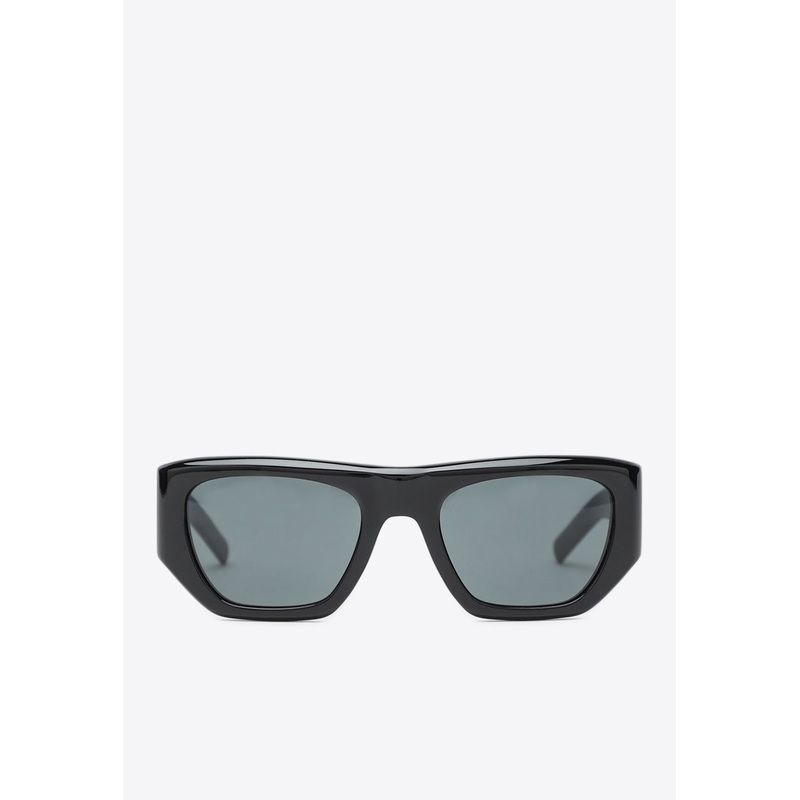 Square-Shaped Logo Sunglasses