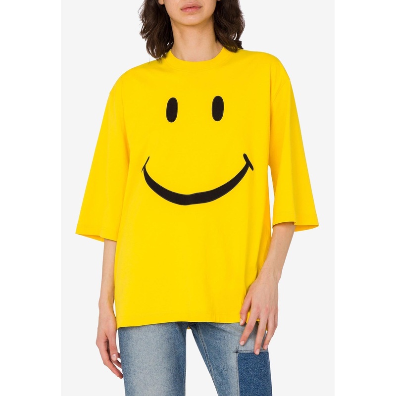 X Smiley Embroidered T-shirt