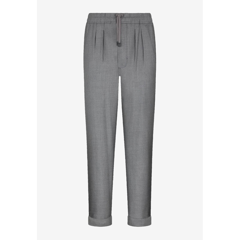 Yarn Dyed Silk Light Pant