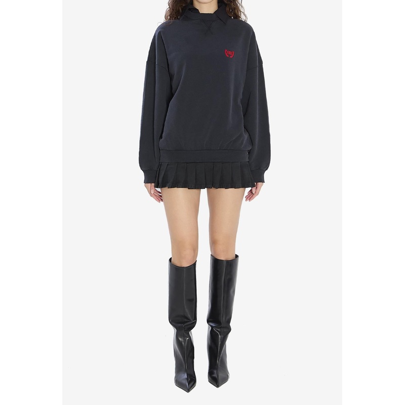 BB Logo Mini Sweater Dress