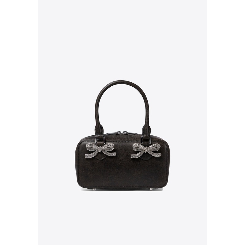 Bow Embellished Handbag