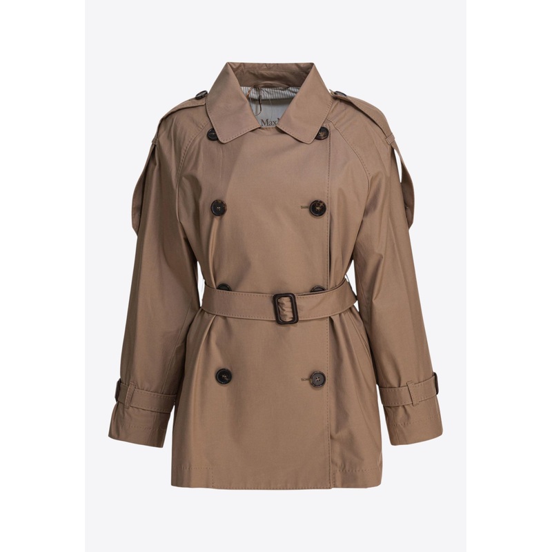 Caroline Double-Breasted Trench Coat