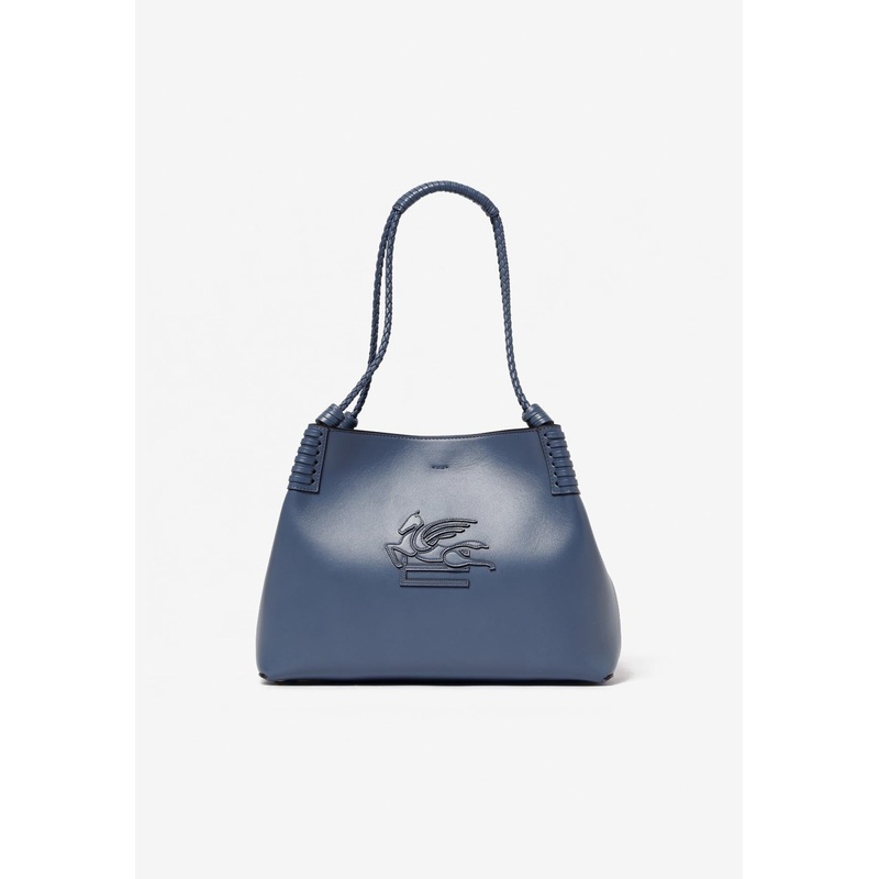 Libra Leather Shoulder Bag