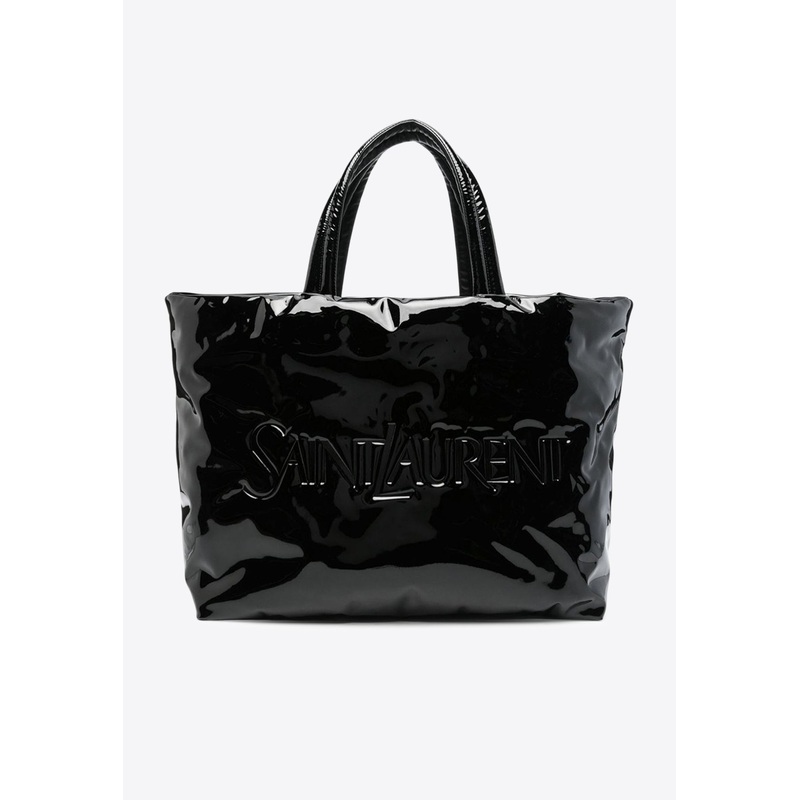 Logo Debossed Tote Bag