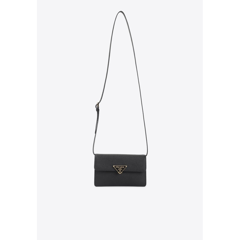 Mini Saffiano Shoulder Bag