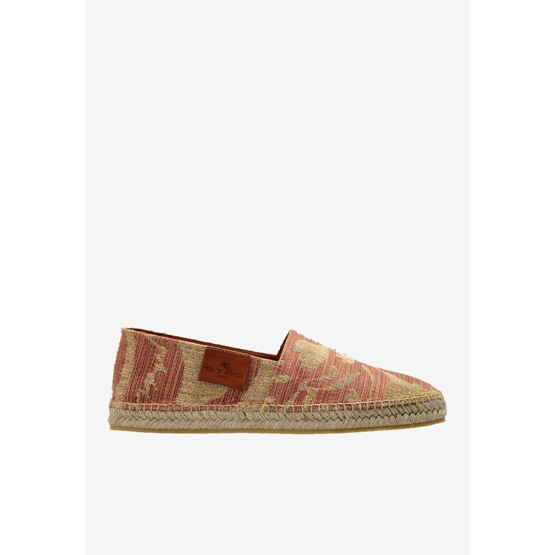 Paisley Jacquard Espadrilles