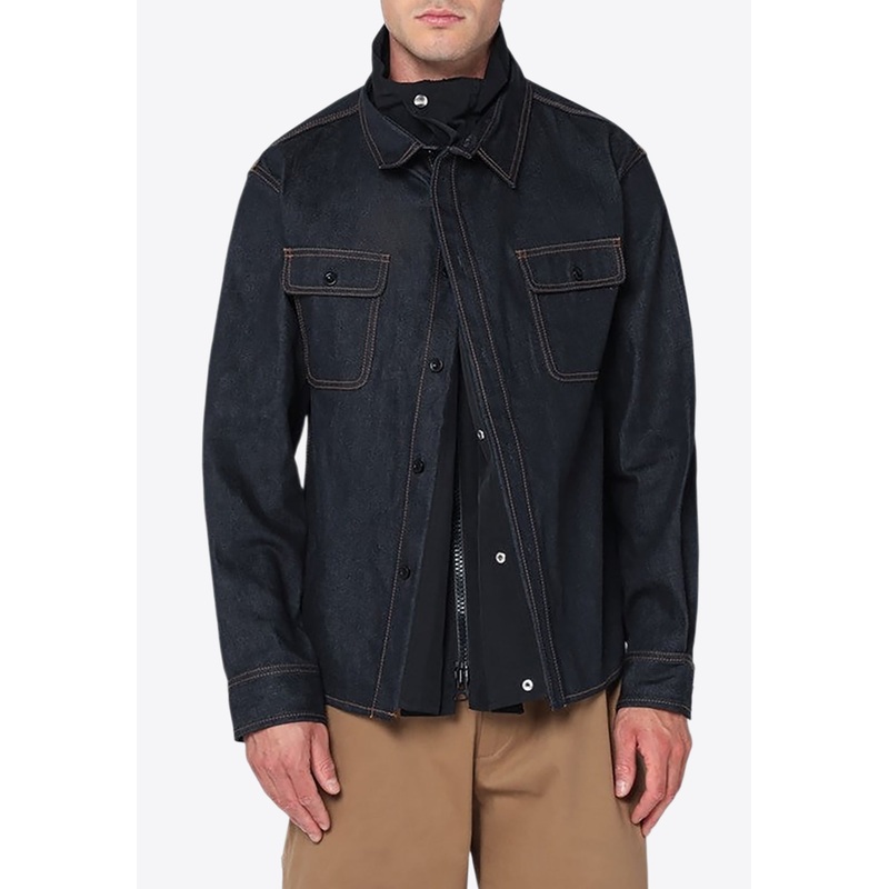Denim Buttoned Shirt