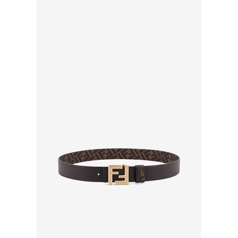 FF Square Reversible Leather Belt