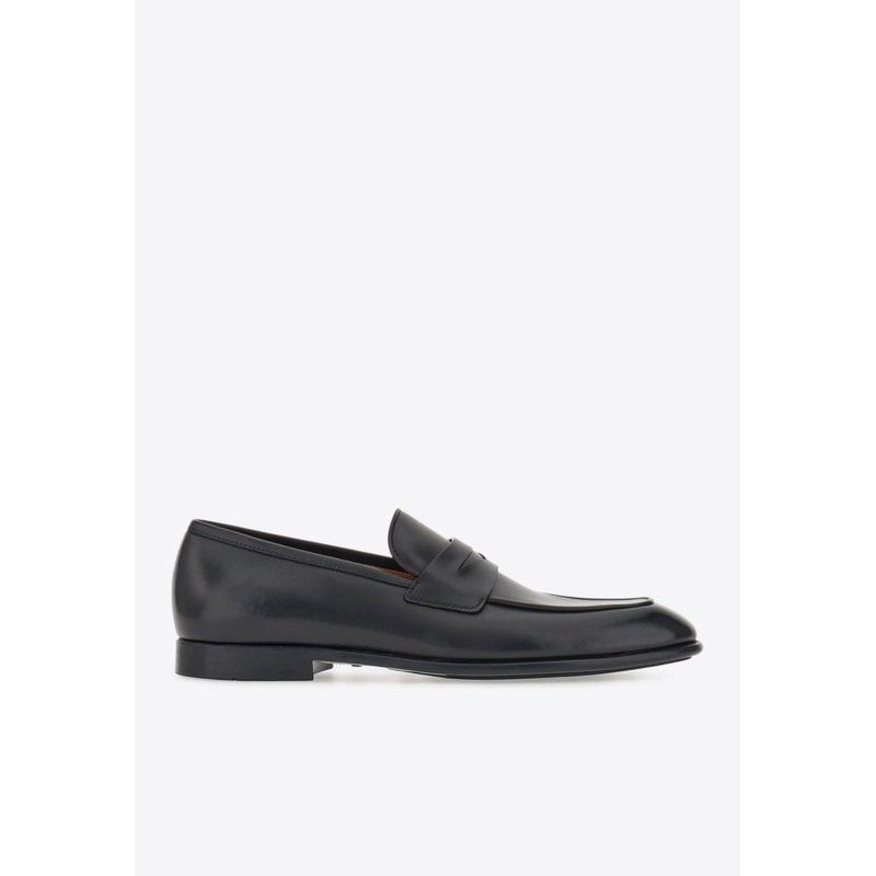 Funes Leather Penny Loafers