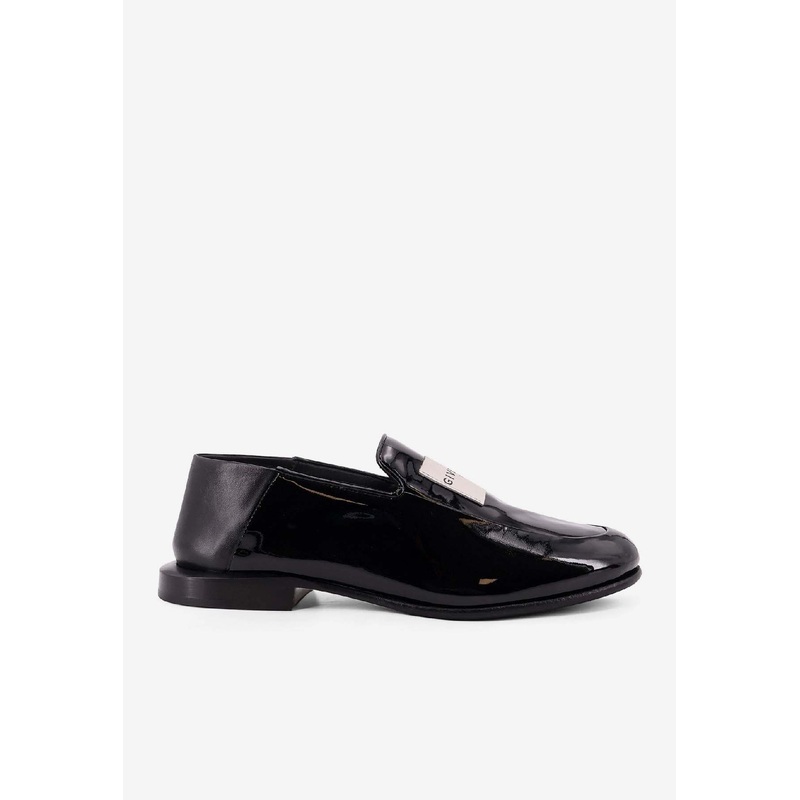 Label Patent Leather Loafers