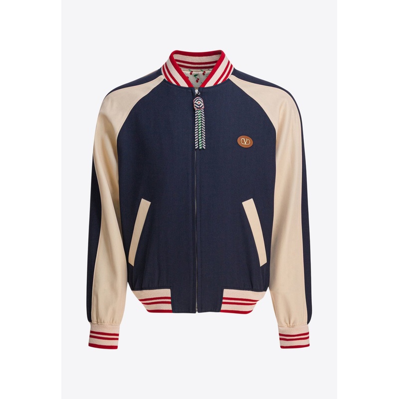 Le Chat De La Maison Patch Bomber Jacket