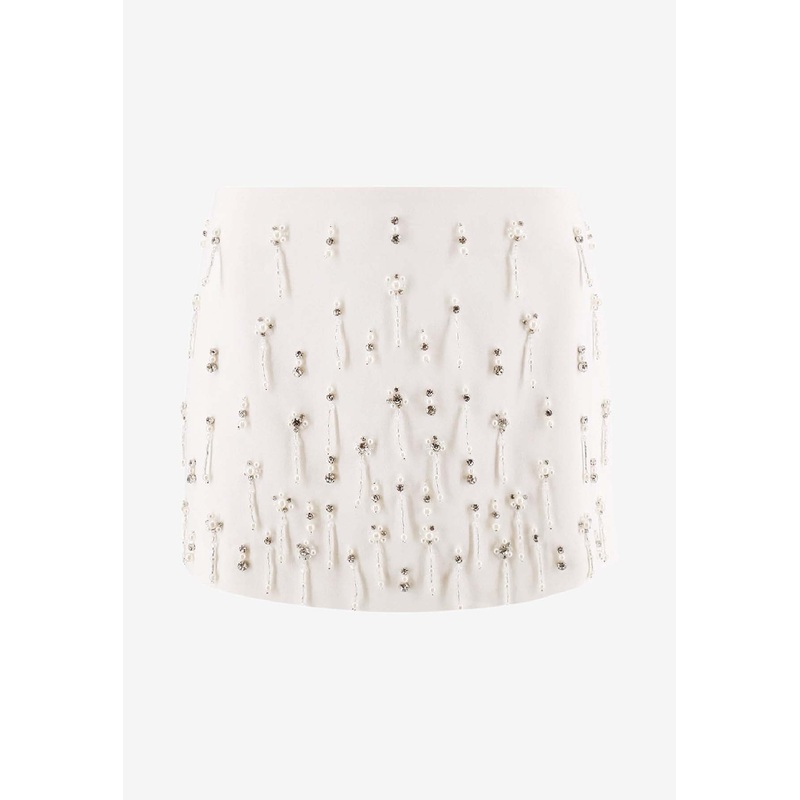Sequin Embellished Mini Skirt