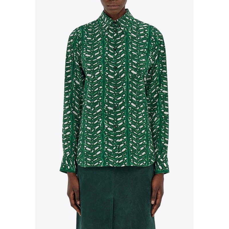 Tropical Forest Button-Up Shirt