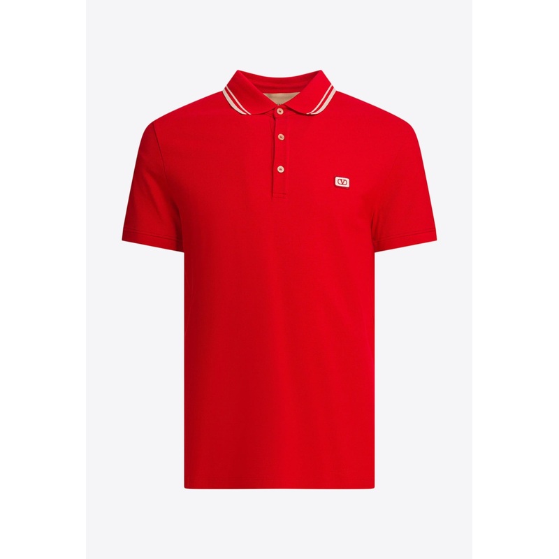 VLogo Patch Polo T-shirt