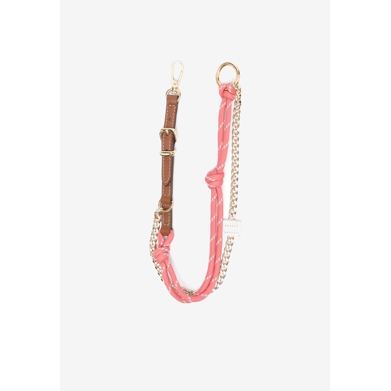 Cord and Leather Trick Keyring