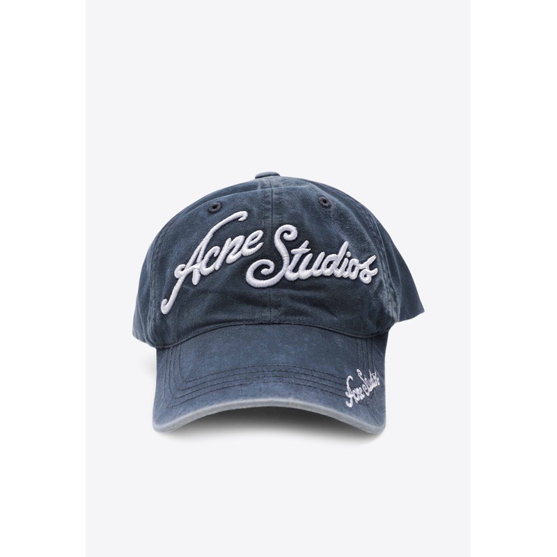 Embossed Logo Washed Baseball Cap