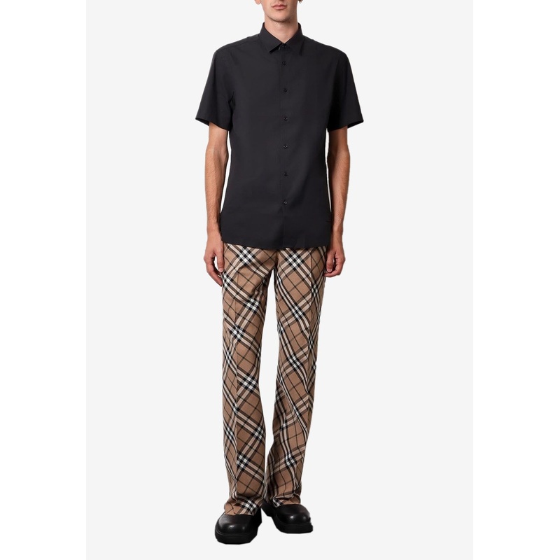 Embroidered EKD Short-Sleeved Shirt