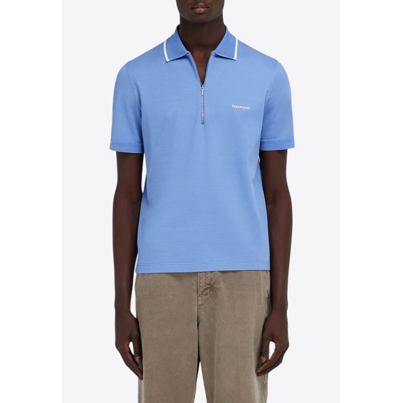 Half-Zip Polo T-shirt