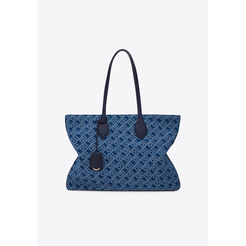 Large Star Monogram Tote Bag