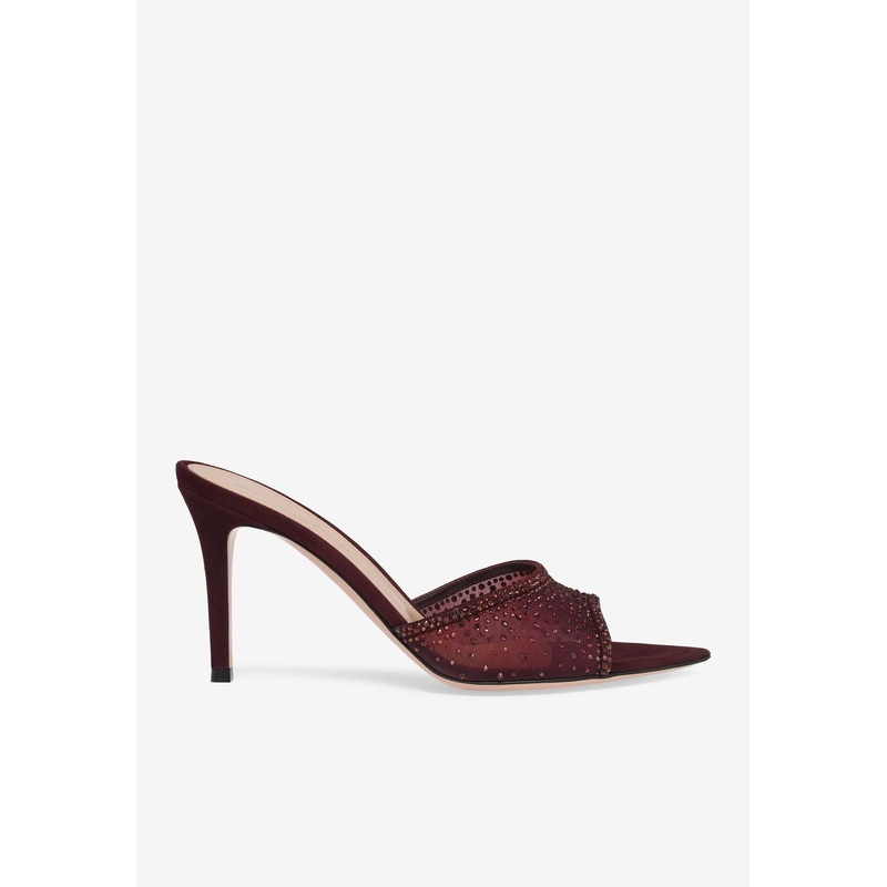 Rania 85 Suede Mules
