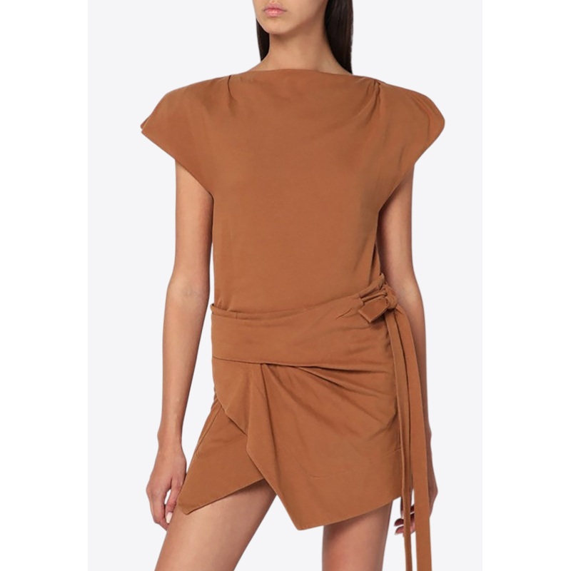 Sebani Cap-Sleeved Top