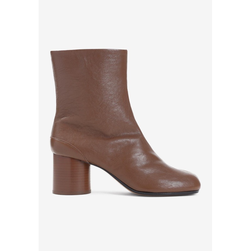 Tabi Leather Ankle Boots