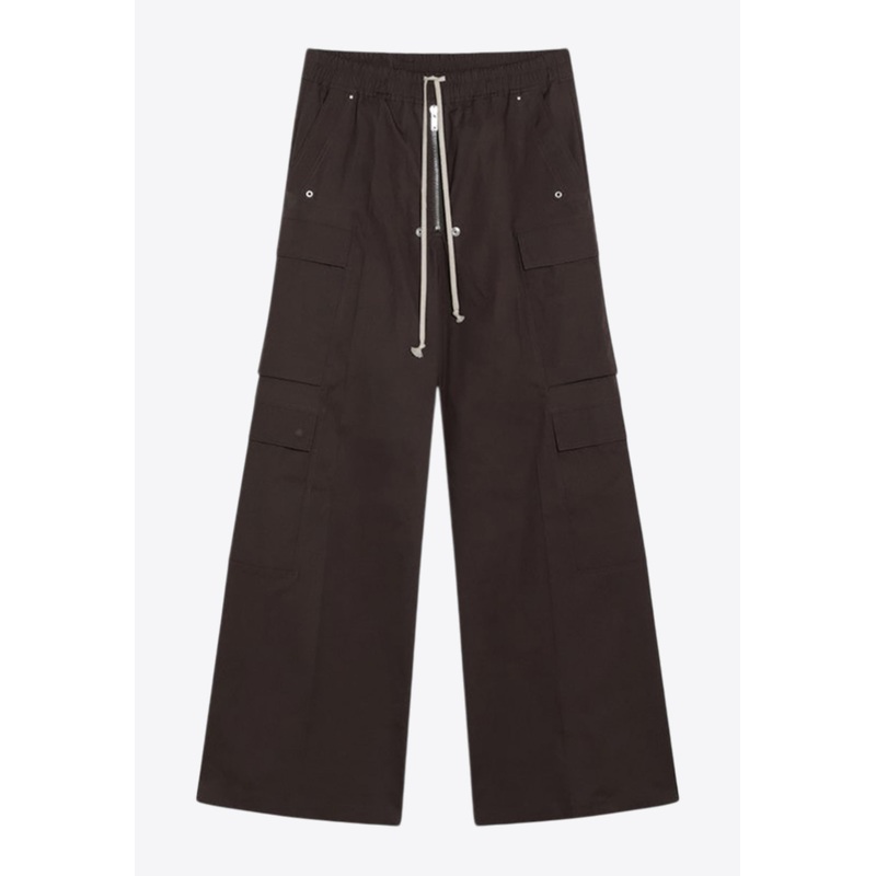 Cargobelas Wide-Leg Track Pants