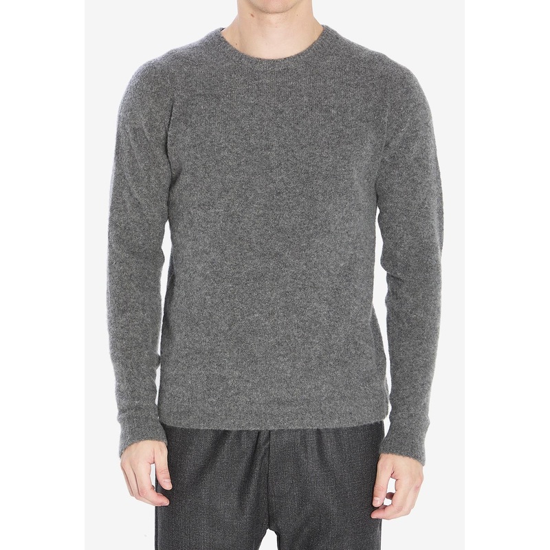Crewneck Cashmere-Blend Sweater