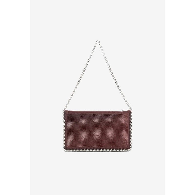 Falabella Crystal Chain Clutch