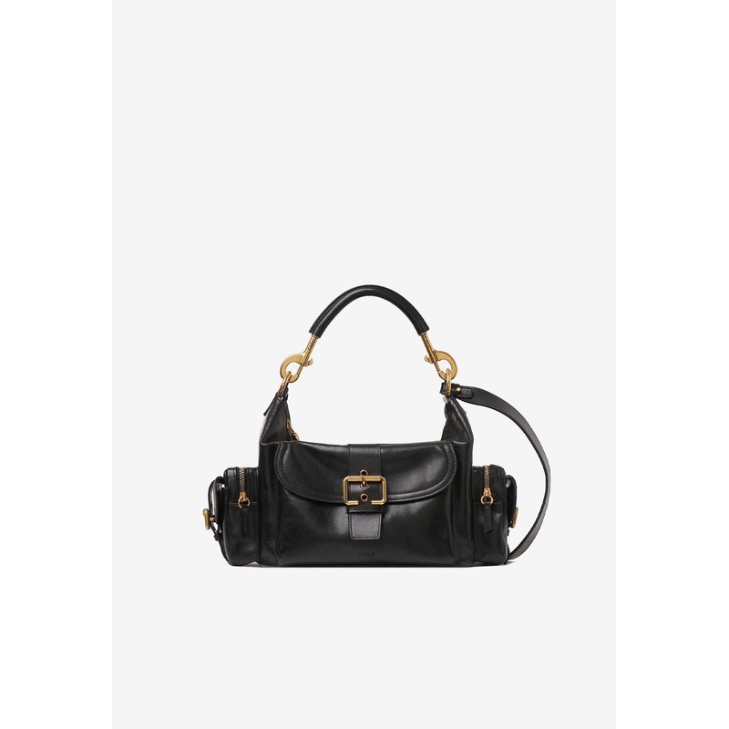 Leather Crossbody Camera Bag