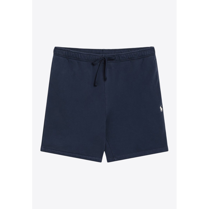 Logo Embroidered Bermuda Shorts