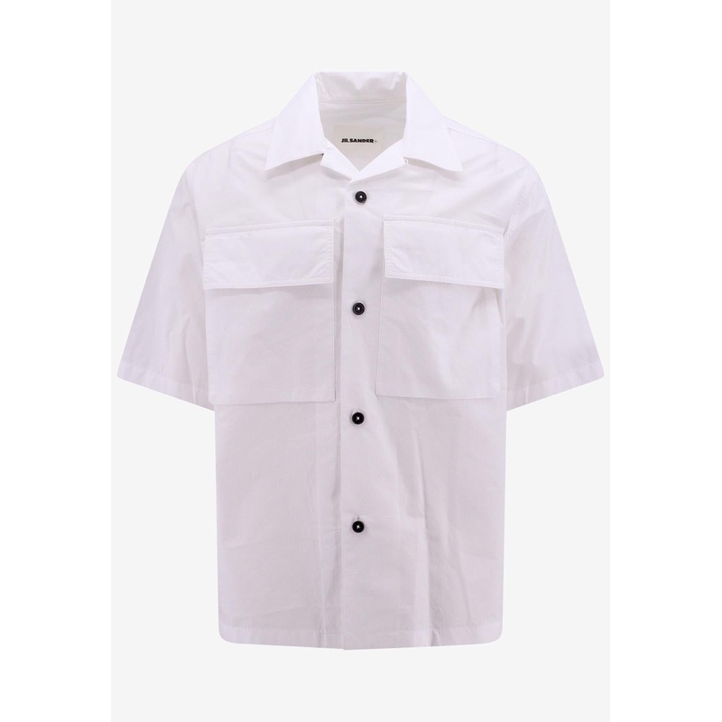Logo Label Short-Sleeved Shirt
