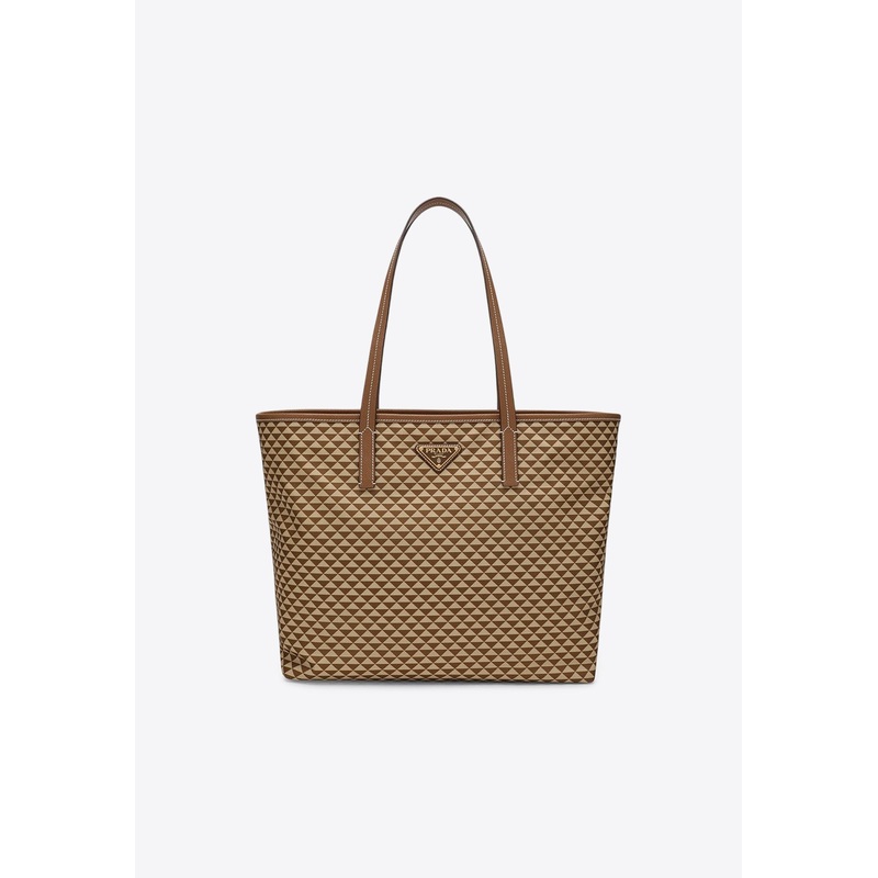 Logo Monogram Tote Bag